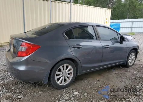 2012 Honda Civic Ex z USA, uszkodzony, nr VIN 2HGFB2F84CH306732
